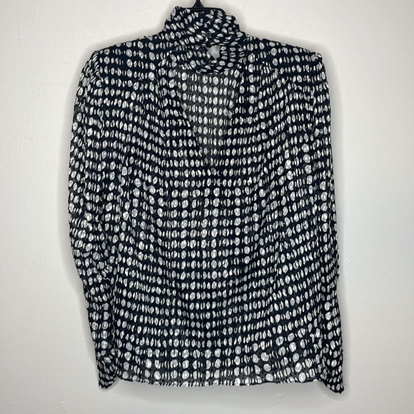 ba&sh | Sheer Mock Neck Top - Picture 10 of 10